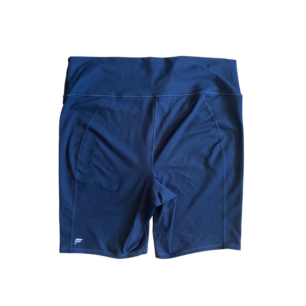 Fabletics PowerHold High Waisted Biker Shorts Black Plus Size 3X Activewear